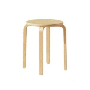 Brown Circle Stool